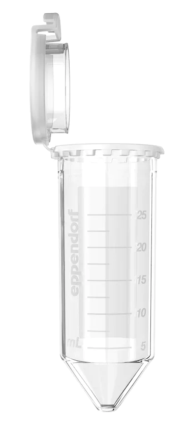 艾本德Eppendorf Conical Tubes 25 mL 帶鎖扣蓋 SnapTec?, 25 mL, 啟動套裝，4  個單離心管架，6  個轉(zhuǎn)子適配器，轉(zhuǎn)子孔可容納 50  mL 錐形管, P